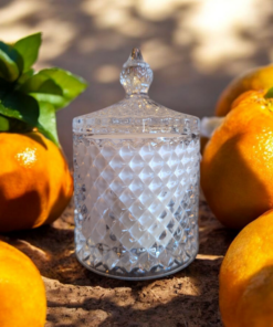 bougie naturelle fleur d'oarnager