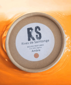 bougie parfumée ambre