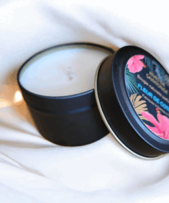 Bougie parfum frais fleur de coton
