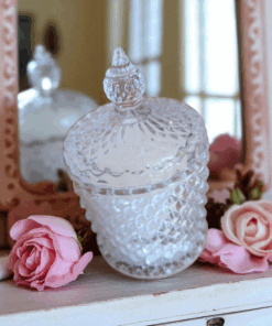 Bougie naturelle poudre de riz