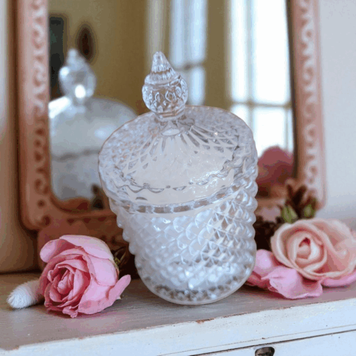 Bougie naturelle poudre de riz