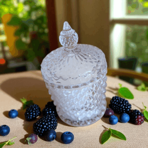 Bougie mûre et myrtille naturelle fruits rouges