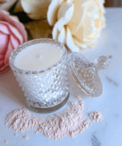 Bougie poudrée Grasse poudre de riz