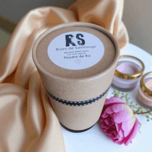 Bougie poudre de riz Grasse