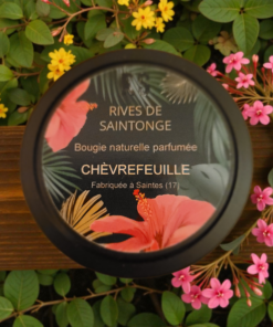 bougie chèvrefeuille cire soja