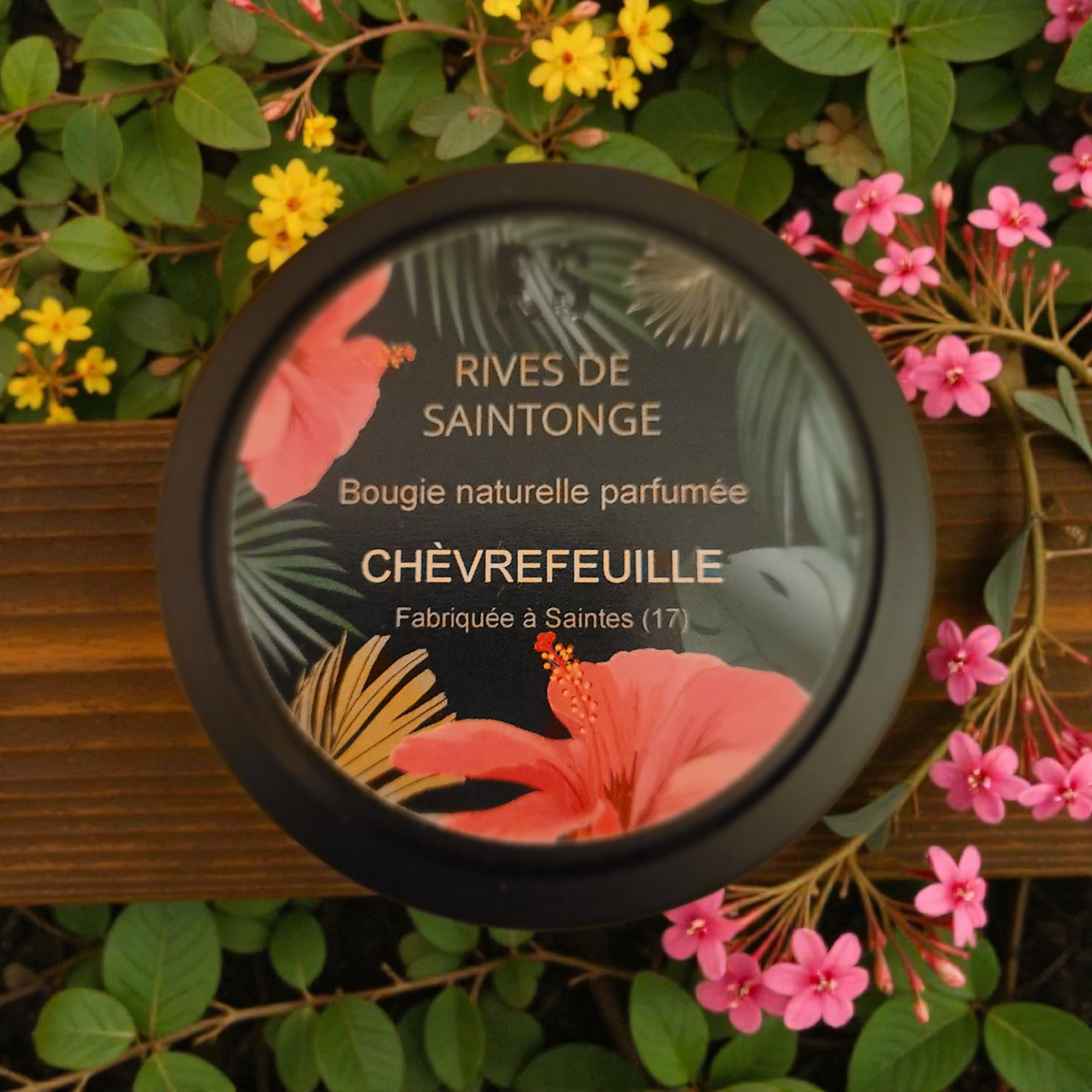 bougie chèvrefeuille cire soja