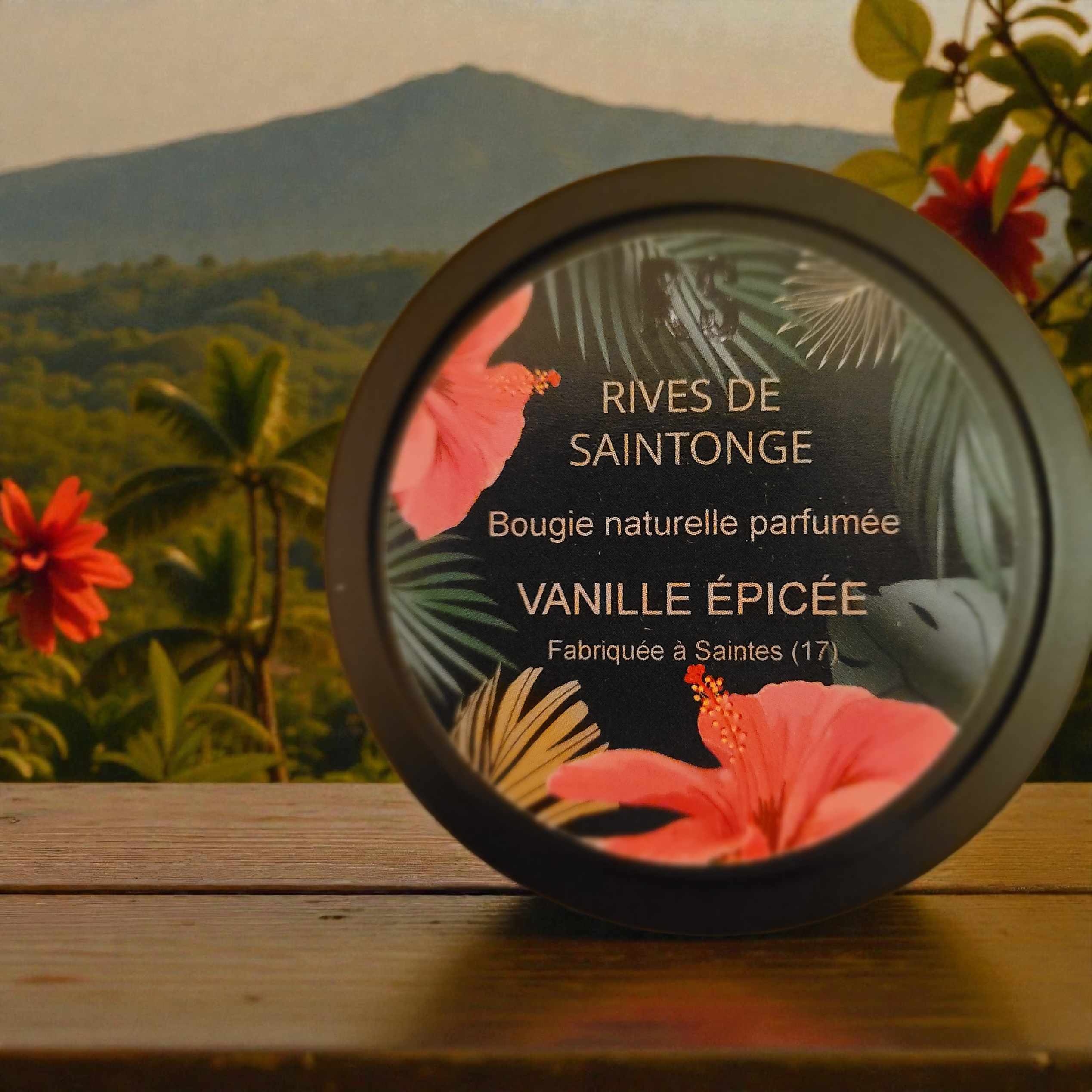 bougie vanille cire naturelle soja