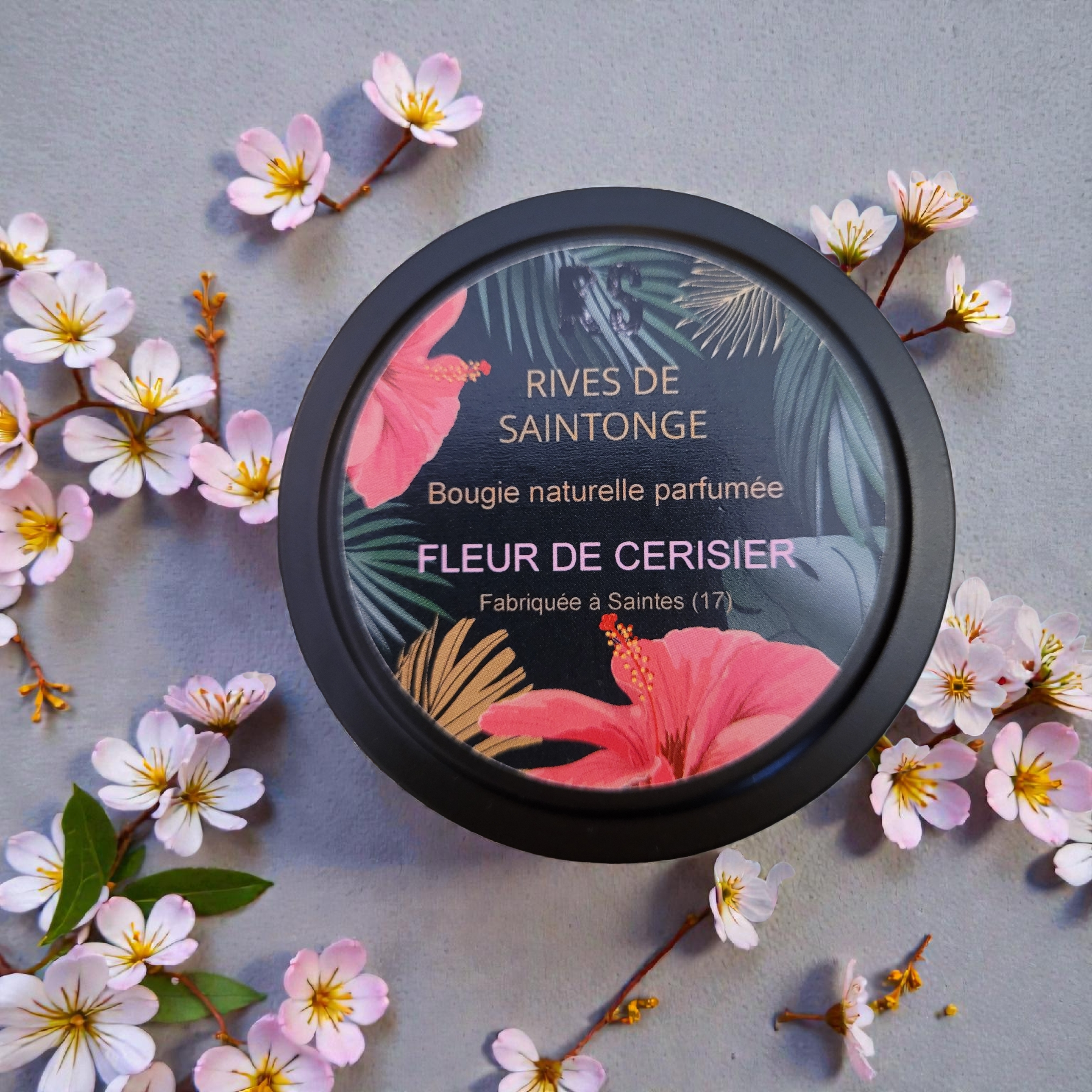 bougie cerisier japonais