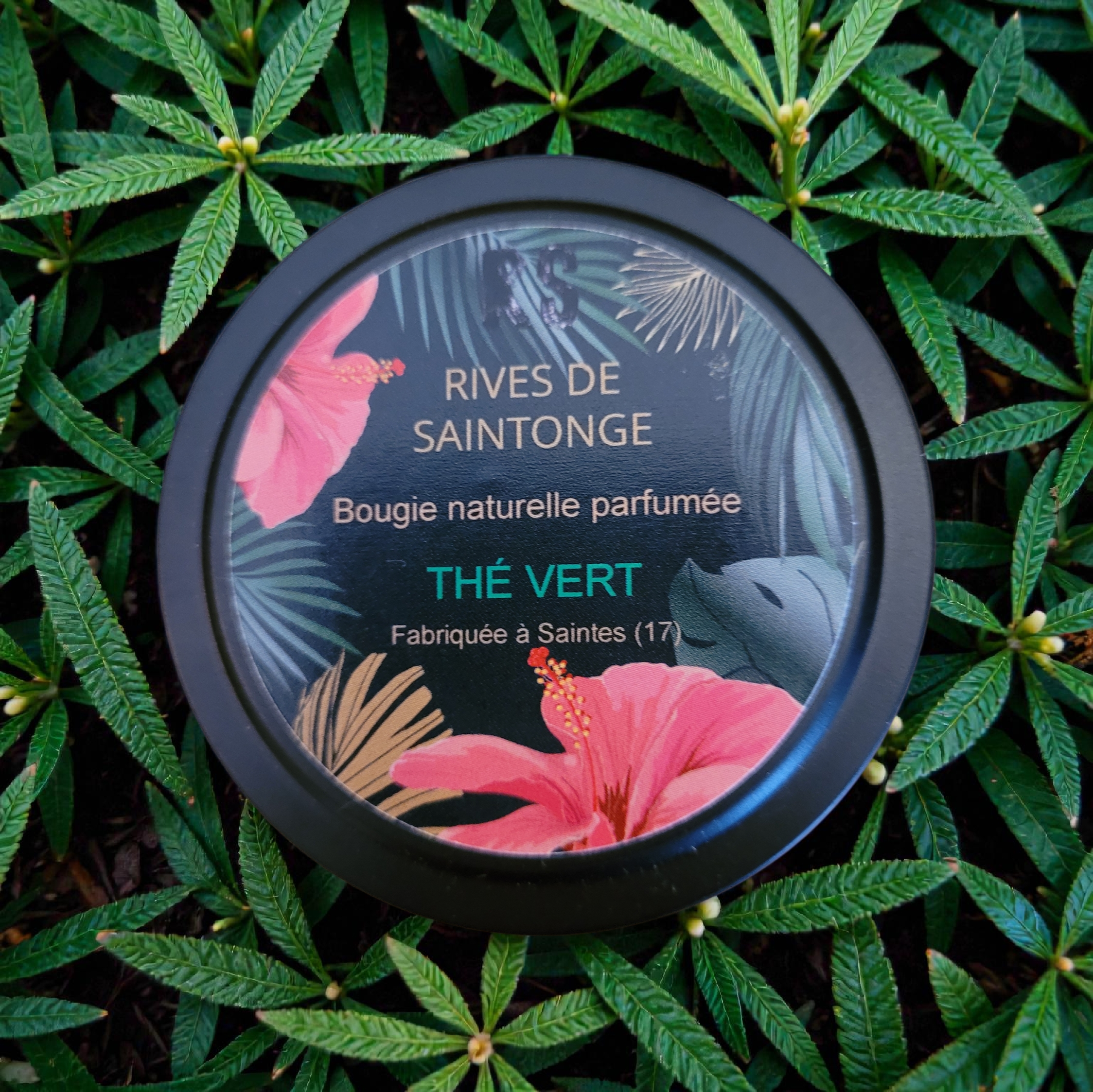 bougie thé vert cire soja