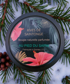 bougie noel sapin