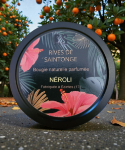 bougie néroli cire soja