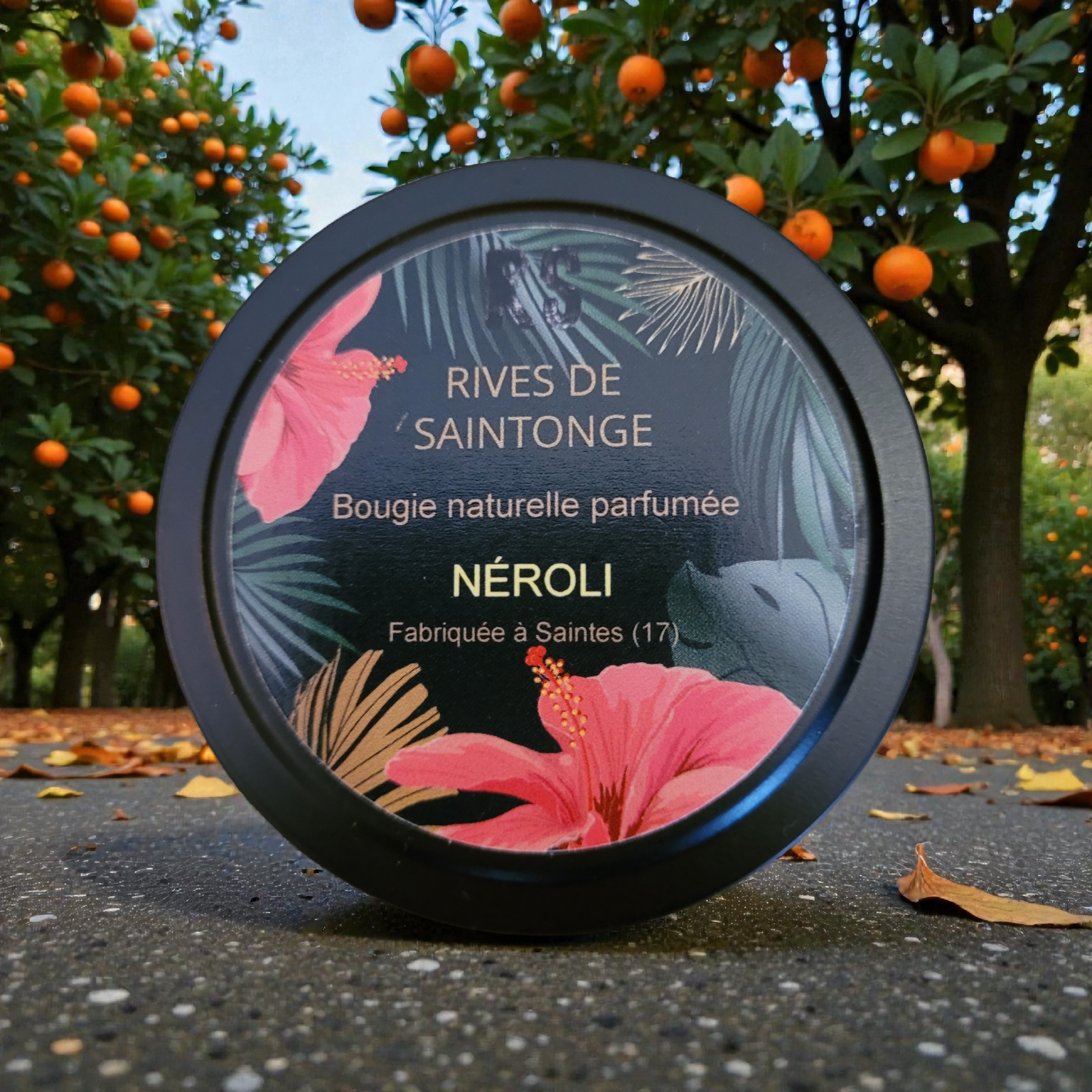 bougie néroli cire soja