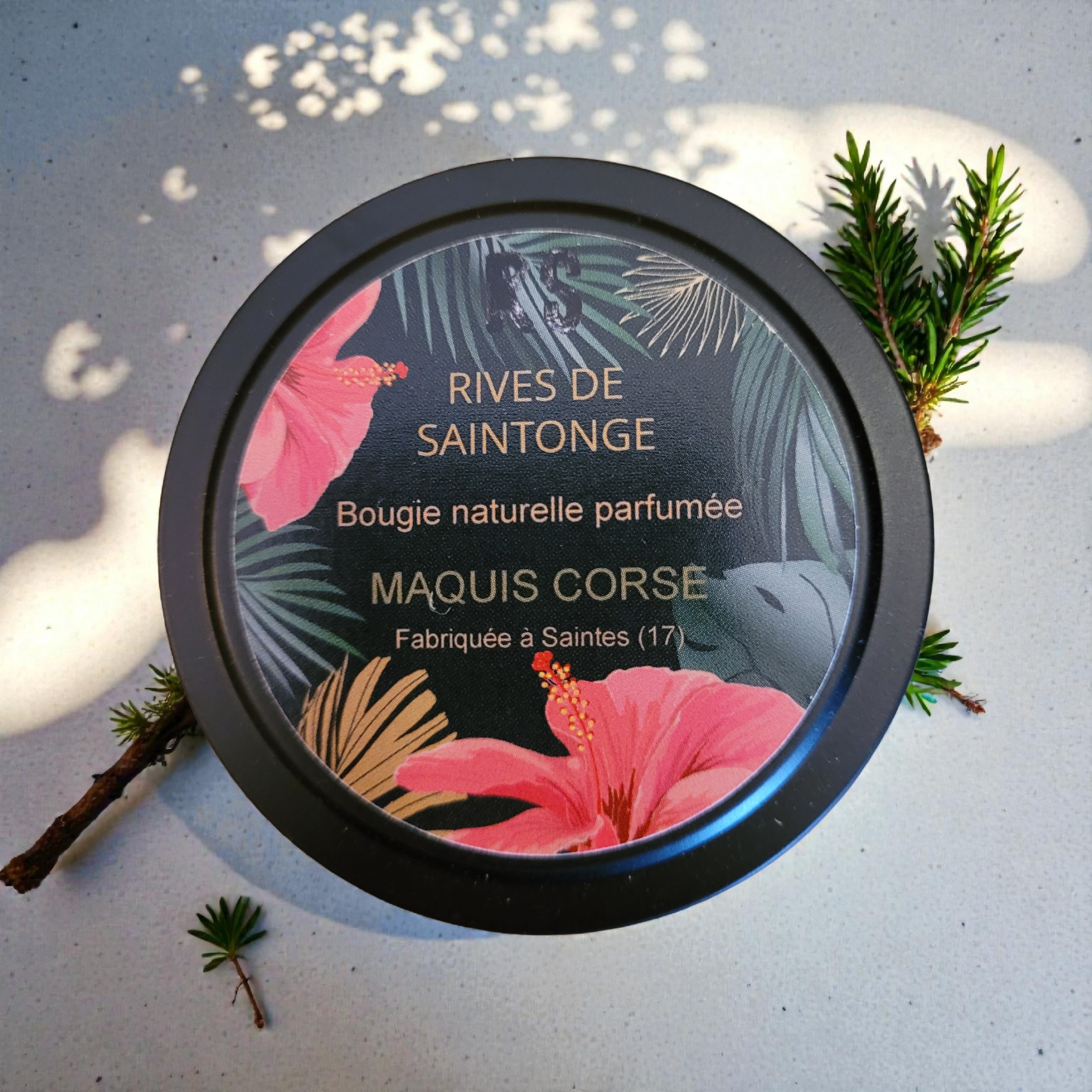 bougie thym romarin maquis Corse