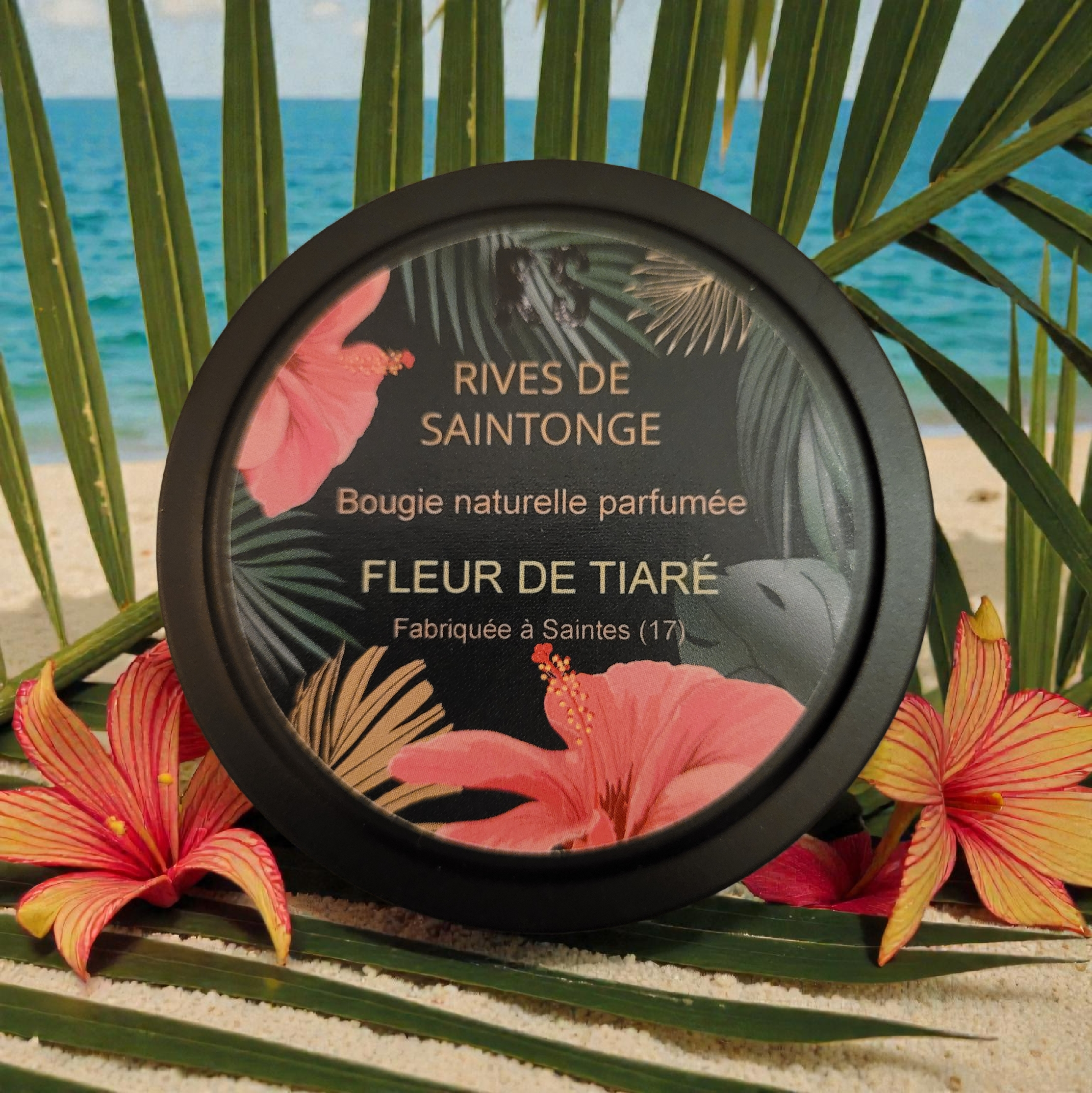 bougie monoi fleur de tiaré