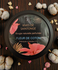 bougie fleur de coton les bougies de charroux