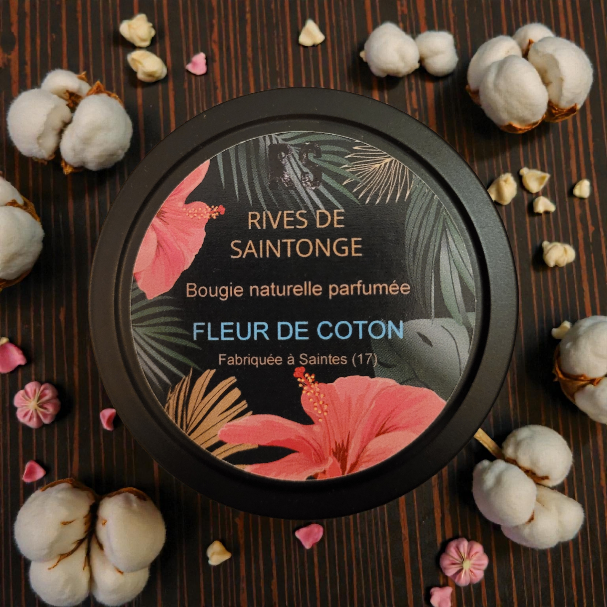 bougie fleur de coton les bougies de charroux