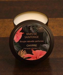 bougie vétiver iris chypre