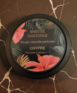 bougie noces de chypre vétiver iris