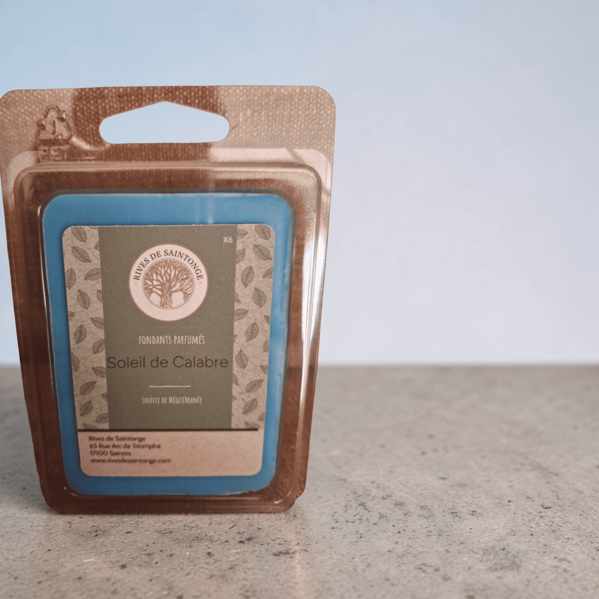 Fondant parfumé naturel soleil de Calabre