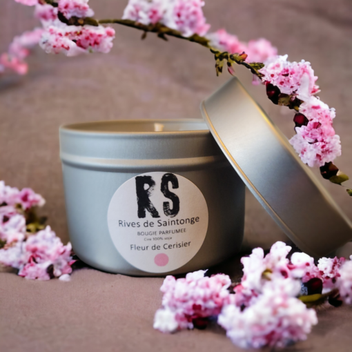 Bougie naturelle Fleur de cerisier – Image 2