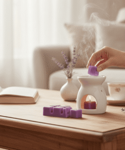 fondant parfumé naturel bleu velours