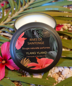 bougie ylang ylang naturelle cire de soja