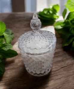 bougie nature menthe et basilic