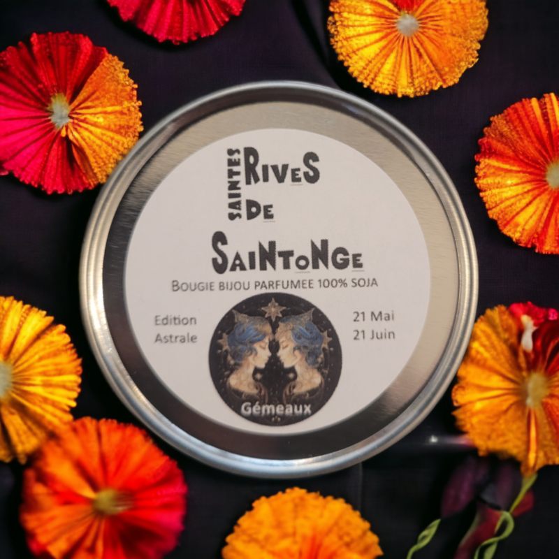 bougie astrale bijou gémeaux Bougies Astrologiques avec Bijou