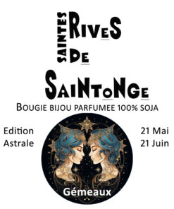 bougie astrale bijou gémeaux