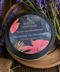 Bougie lavande camomille escapade en Provence