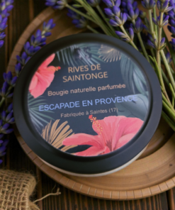 bougie déco artisanale France, bougie parfumée